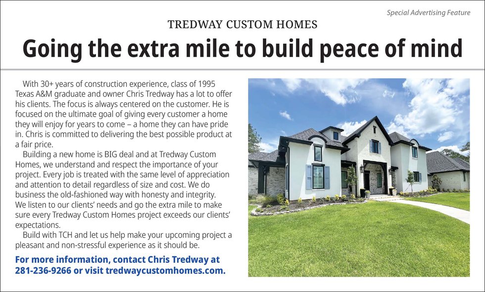 Tredway Advertorial .5H.indd